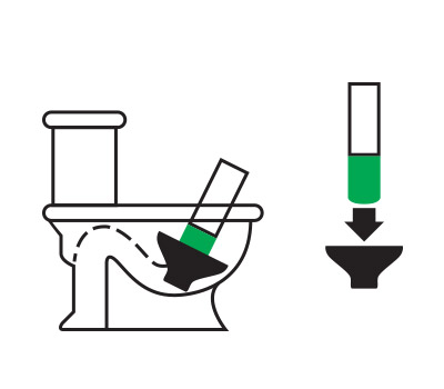 Power-Plumber Toilet Drain
